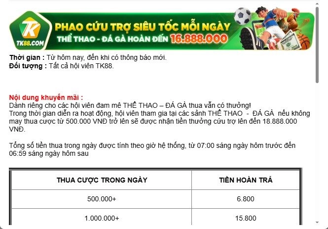 phao cứu trợ mỗi ngày